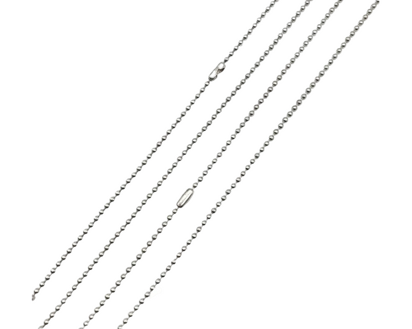 Chrome Hearts Silver Ball Chain Necklace 30” (Brandnew)