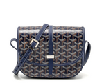 Load image into Gallery viewer, GOYARD Belvedere PM Bag Navy Blue (Like new)

