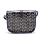 Load image into Gallery viewer, GOYARD Belvedere PM Bag Navy Blue (Like new)
