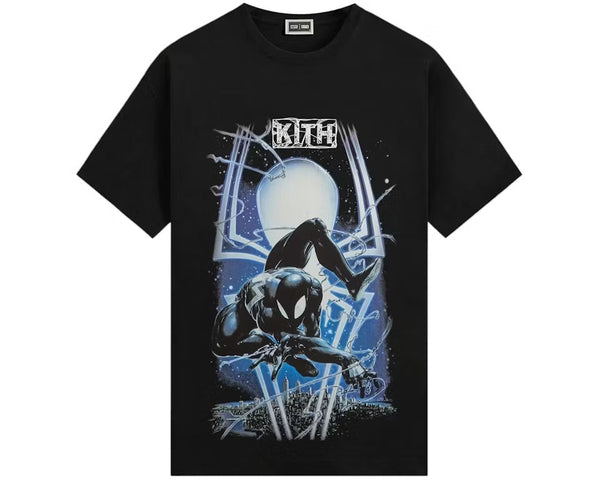 Kith x Marvel Symbiote Spiderman Vintage Tee Black