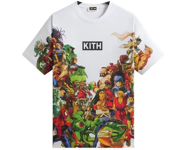 Kith x Marvel vs. Capcom New Age of Heroes All-Over Printed Tee