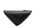 Load image into Gallery viewer, Prada Saffiano Triangle Shoulder Bag Black (Like New)
