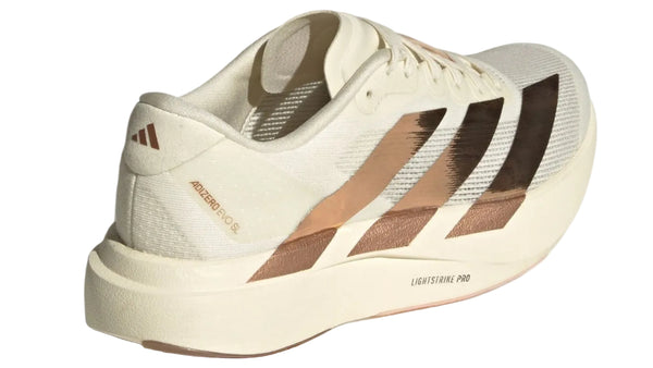 adidas Adizero Evo SL Metallic Stripes Off White Copper (Women's)