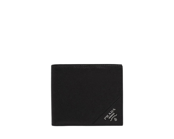 Prada Saffiano Leather Wallet Black (Like new)