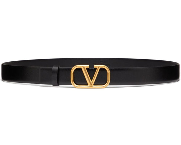 Valentino Garavani VLogo Signature leather belt (Like new)