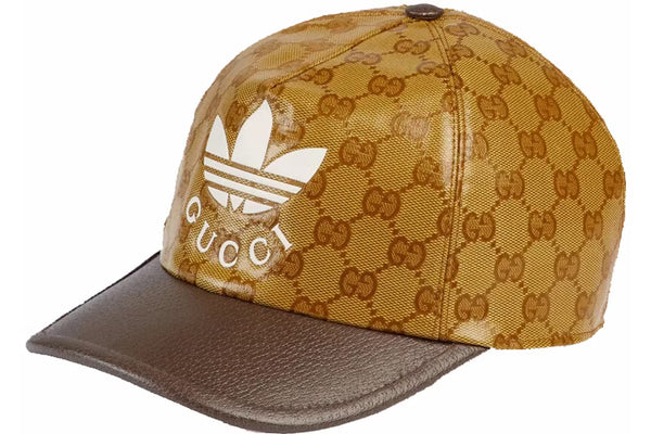 Gucci x adidas Baseball Hat Brown (Pre-owned)