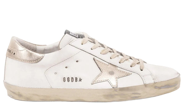 Golden Goose Super-Star White Gold Sparkle (Women's)