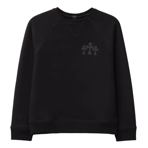 Chrome Hearts Cemetery Cross Seven-11 Crewneck Sweatshirt