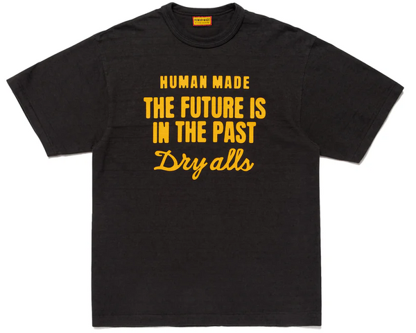 Human Made GRAPHIC Tee The Future is in the Past Black
