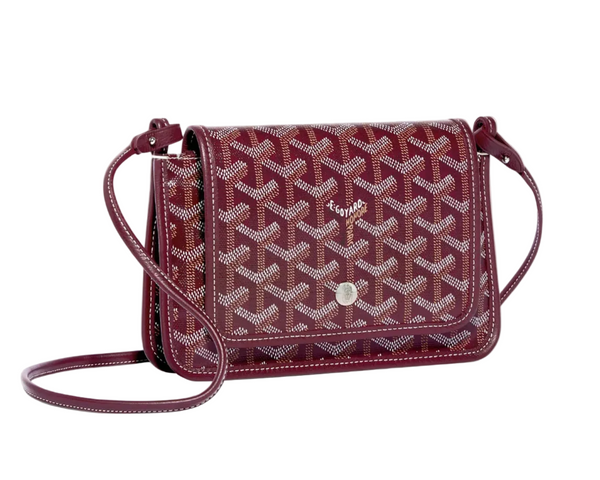 Goyard Plumet Pocket Wallet Burgundy (Like new)