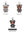 Popmart Hirono Road Journal Series - Plush Doll Pendant Blind box (Sold per piece)