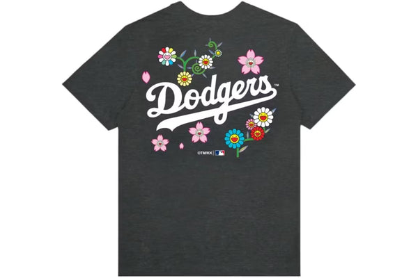 Takashi Murakami Fanatics x Los Angeles Dodgers World Series 2025 Champs T-Shirt Charcoal