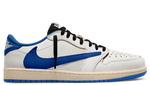 Load image into Gallery viewer, Jordan 1 Retro Low OG SP Fragment x Travis Scott Sail Military Blue
