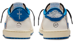 Load image into Gallery viewer, Jordan 1 Retro Low OG SP Fragment x Travis Scott Sail Military Blue
