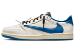 Load image into Gallery viewer, Jordan 1 Retro Low OG SP Fragment x Travis Scott Sail Military Blue
