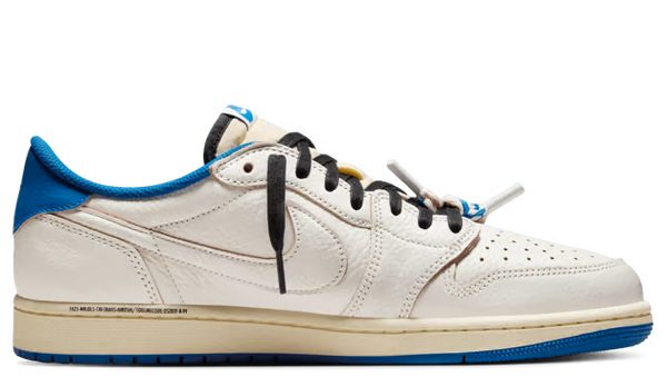 Jordan 1 Retro Low OG SP Fragment x Travis Scott Sail Military Blue