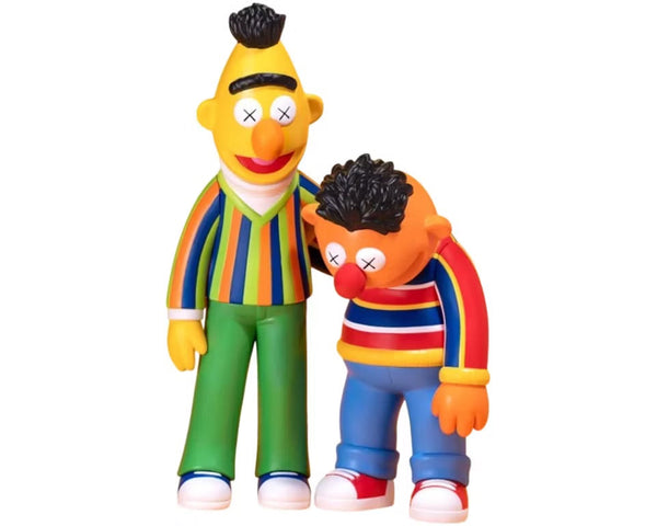 KAWS & Sesame Street Bert & Ernie Vinyl Figure Set of 2