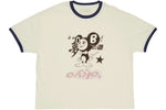 Load image into Gallery viewer, Travis Scott Cactus Jack x Fragment x Takashi Murakami Tokyo Ringer Tee Multicolor
