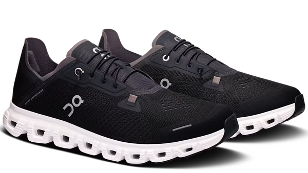 On Running Cloud 6 Coast Black White
