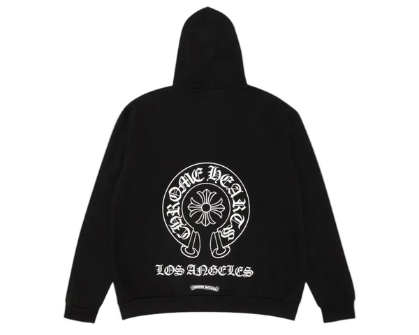 Chrome Hearts  Los Angeles Exclusive Horseshoe Hoodie Black