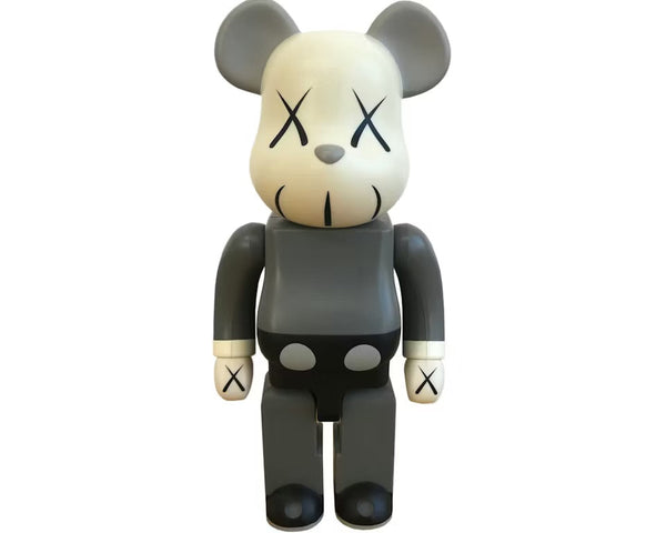 Bearbrick KAWS 400% Grey (NO BOX)