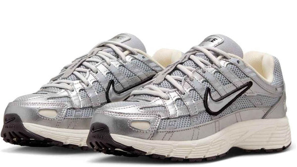 Nike P-6000 Metallic Silver Black (GS)
