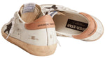 Load image into Gallery viewer, Golden Goose Super-Star with black glitter star and pink heel tab (Women’s)
