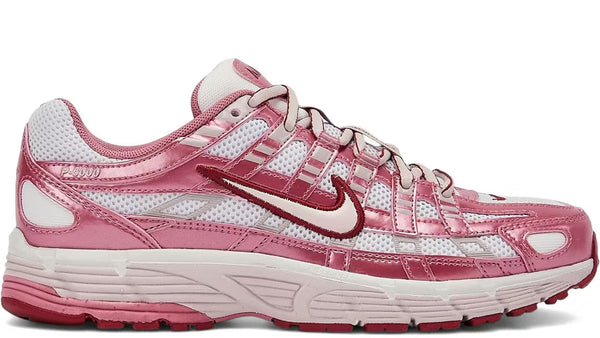 Nike P-6000 White Silt Red Peony (Women's)