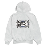 Load image into Gallery viewer, Stussy Champion Oval Zip Hoodie Ash Heather
