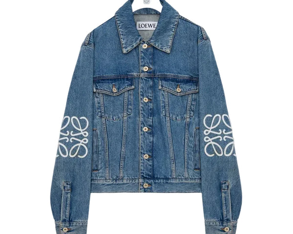 Loewe Anagram Jacket Denim & Baggy Jeans (Set) Like New