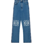 Load image into Gallery viewer, Loewe Anagram Jacket Denim &amp; Baggy Jeans (Set) Like New
