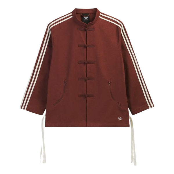 Adidas  x CLOT by Edison Chen Track Jacket 'Fox Brown'