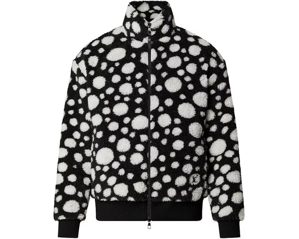 Louis Vuitton x Yayoi Kusama Infinity Dots Fleece Blouson Black/White (Like new)
