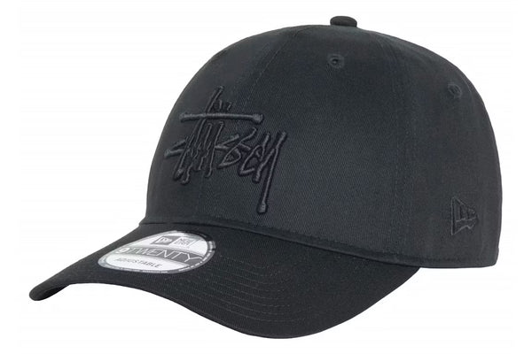 Stussy New Era 9Twenty Basic Strapback Onyx