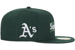 Load image into Gallery viewer, Supreme MLB Teams Box Logo New Era 59Fifty Cap Green 7 3/8
