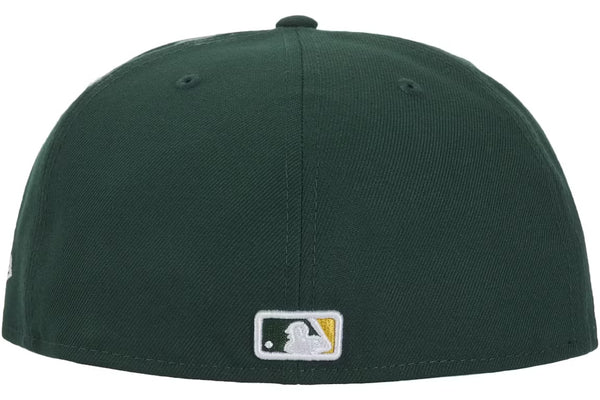 Supreme MLB Teams Box Logo New Era 59Fifty Cap Green 7 3/8