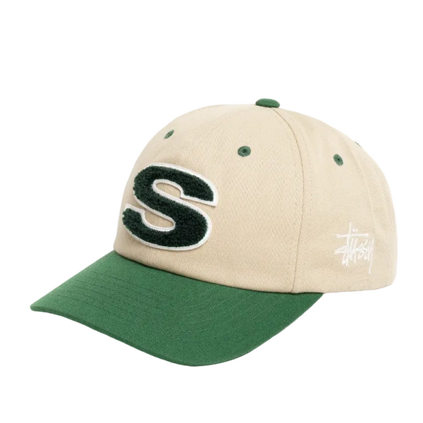 Stussy Low Profile Chenille S Snapback Sand