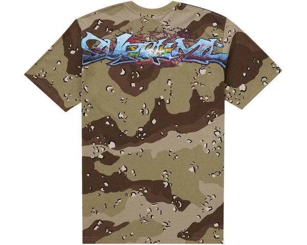 Supreme Tag Tee Chocolate Chip Camo