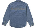 Load image into Gallery viewer, Supreme Applique Denim Shirt Indigo
