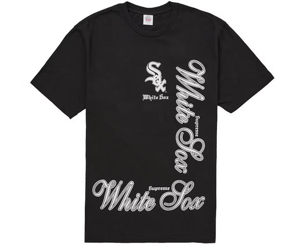 Supreme MLB Teams Sox Tee Black