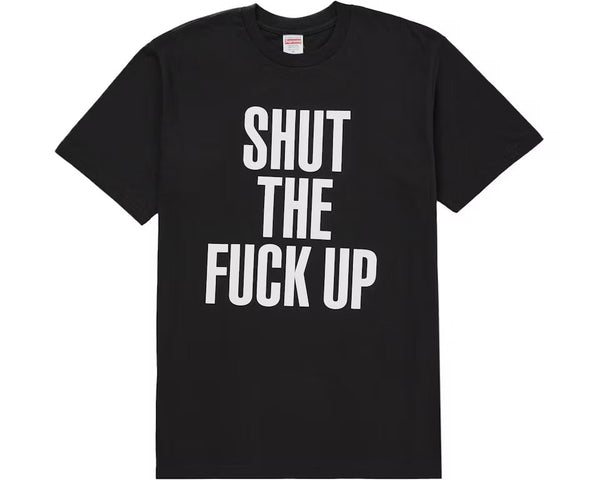 Supreme Number (N)ine Shut Up Tee Black
