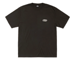 Load image into Gallery viewer, Stussy Tile Oval Tee Pigment Dyed Faded Black
