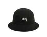 Load image into Gallery viewer, Stussy Bucket Hat Stock Black
