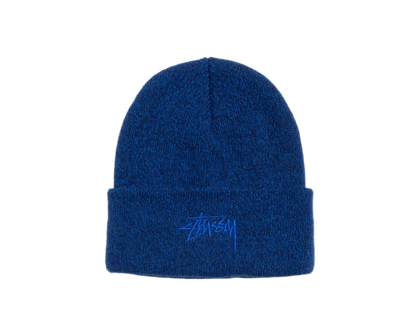 Stussy Cuff Beanie Stock Marled Blue