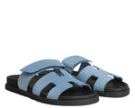 Load image into Gallery viewer, Hermes Chypre Sandal Bleu Jean (Women’s)
