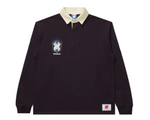 Load image into Gallery viewer, Undefeated Crest L/S Rugby Deep Purple
