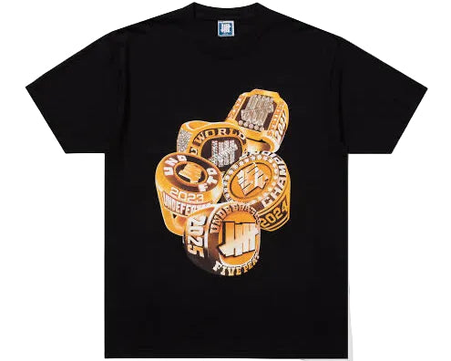 Undefeated Rings S/S Tee Black