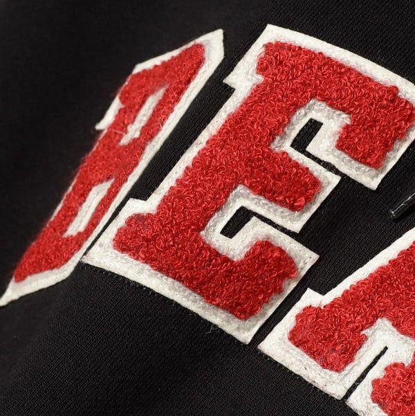 Beams Basic Hoodie Black/Red