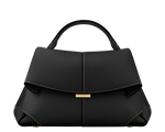 Load image into Gallery viewer, Polène Mokki Edition Textured Black with Ecru Stitching
