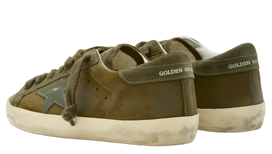 Golden Goose Super-Star Classic Olive Night